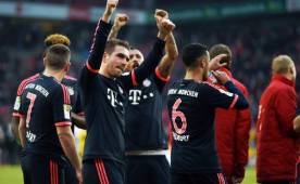 El Bayern Múnich se impuso este sábado a domicilio (0-1) ante el Colonia. Foto AFP.