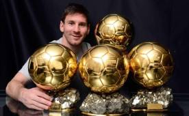 Messi, hasta hoy, es el único jugador que ha ganado cuatro balones de oro.