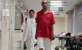 Enrique Reneau fue tratado en Tegucigalpa durante muchos meses.