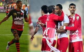 Jerry Bengtson está cerca de celebrar el título con el Persépolis.