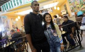 Jerry Bengtson viajó este miércoles a Irán y reconoció que trabajará el doble para llegar en ritmo a las eliminatorias. Foto Melvin Cubas