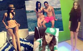 Lluvia Carrillo es conductora del clima en Monterrey, ex conductora de Televisa Deportes, modelo y nueva novia del extremo mexicano de 25 años, Javier Aquino.