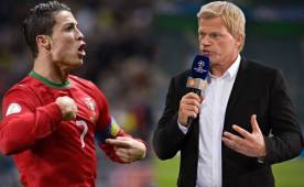 El exportero alemán del Bayern Múnich disparó contra el capitán de Portugal.