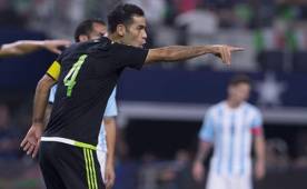 Rafa Márquez, defensa de la selección de México.