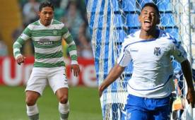 Emilio Izaguirre está teniendo una temporada para el olvido en Escocia; Anthony Lozano sigue celebrando.
