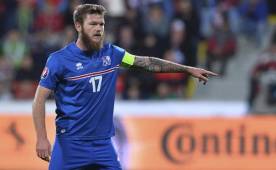 Gunnarson es el capitán de la selección de Islandia que compite por primera vez en una Eurocopa.