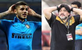 Mauro Icardi no se quedó con la boca callada tras las críticas de Diego Maradona.