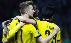 Castro, Reus y Mkhitaryan fueron los protagonistas en este enfrentamiento.