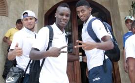 Los jugadores han llegado desde temprano al hotel de concentración en San Pedro Sula.