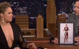 En una entrevista en octubre pasado con el actor y comediante Jimmy Fallon, Rousey comentó cómo iba a intentar vencerla Holly.