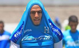 Eddie Gabriel realiza entrenamientos con la Sub-23 hondureña bajo el mando de Jorge Luis Pinto.