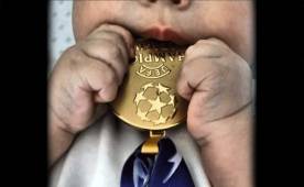 Martín Casillas ya lleva dos dedicatorias, la primera fue la Copa del Rey. Foto Twitter