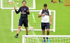 Unai Emery y su primer problema en el PSG de Francia.