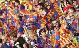 Miles de aficionados del Barcelona se desplazaron a Alemania para la final de Champions.