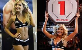 Esta brasileña siempre roba suspiros en los eventos de la UFC en su país.