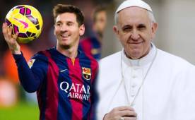 Para el Papa Francisco el mejor jugador de la historia del fútbol es Messi.