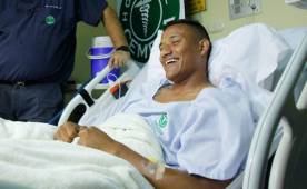 Luis Garrido se encuentra hospitalizado en el hospital Cemesa de San Pedro Sula.