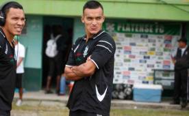 Odis Borjas dice que Platense tiene equipo para superar al Motagua y pelear las semifinales. Foto Neptalí Romero