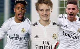 Mariano Díaz, Martín Odegaard y Mayoral son de los juveniles blancos que esperan ser subidos y tener mayor protagonismo en Real Madrid.