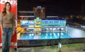 El gimnasio de Fortín está ubicado en el bulevar Suyapa en Tegucigalpa, lugar donde pasó una manifestación.