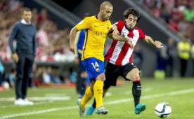 Javier Mascherano no la pasó muy bien frente al Athletic Bilbao.