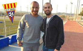 Julien Faubert en el complejo del CF Gává de España. (FOTO: Cortesía Portal Landon Donovan)