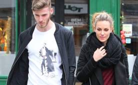 David de Gea junto a su novia.