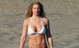 En 2007 la modelo británica tuvo un romance pasajero con la estrella del Real Madrid.