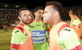 El jugador Alfredo Mejía estuvo en el Marathón en 2014 cuando fue compañero con Amado Guevara que el equipo se salvó del descenso en las últimas jornadas.