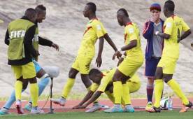 Mali accedió a cuartos de final del Mundial Sub-17 de Chile eliminando a Corea del Norte. Foto AFP