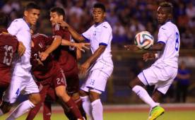 Honduras cayó este miércoles ante Venezuela en el Olímpico en el primer amistoso. El miércoles se vuelven a ver las caras en suelo venezolano. Foto Melvin Cubas