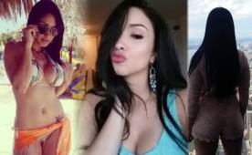 Mabiza Caravante, la sexy modelo y bella aficionada de Real España, vive ahora en Estados Unidos junto a su hija.