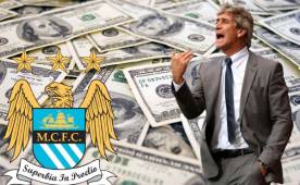 Manuel Pellegrini, gasta a lo loco en el Manchester City