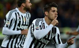 Álvaro Morata marcó el segundo gol del equipo turinés.