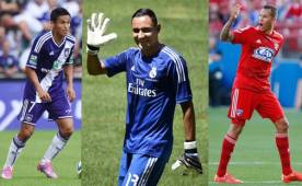 En la presente campaña 2015, ellos son los futbolistas centroamericanos que representan a la región con mucho orgullo. Te los presentamos con sus datos estadísticos.