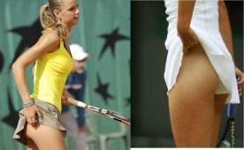 Algunas jugadoras han subido la temperatura con sus descuidos en pleno partido. Entre ellas aparecen María Sharapova y Arantxa Rus.