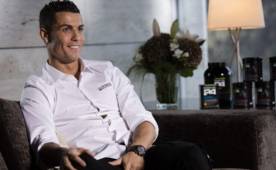 Cristiano Ronaldo durante la entrevista con el diario El Mundo.