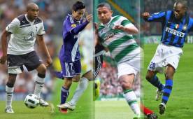 Wilson Palacios, Andy Najar, Emilio Izaguirre y David Suazo.
