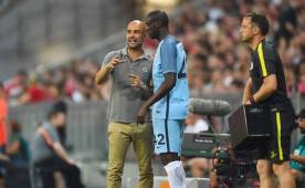 Pep Guardiola dejó claro que Toure no jugará por el momento con el Manchester City.
