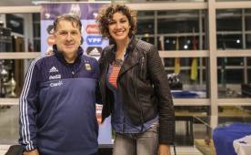 Recientemente Belkis Icela Martínez entrevistó al técnico de Argentina, Gerardo Martino.