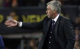 Carlo Ancelotti no ocultó su molestia por la derrita ante Barcelona en el Cam Nou, pero dice que no está definida la Liga. Foto EFE