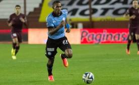 Jerry Bengtson inició de titular y salió al minuto 59 del juego que Belgrano perdió ante Instituto y que significó la eliminación de Copa Argentina. Foto @Belgrano