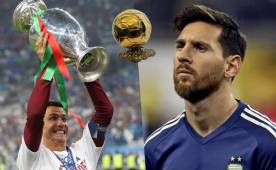 Cristiano Ronaldo sonrió a más no poder esta temporada; Messi lloró.