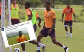 El delantero del Bajo Aguán dijo que de no salirle nada en el extranjero, arreglará con Olimpia.