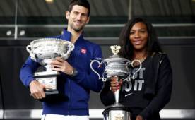 Djokovic y Serena Williams actualmente están defendiendo los títulos conseguidos en Australia el año pasado.