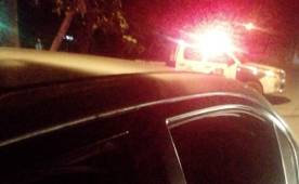 Momentos en los que la Policía me tenía detenido. Tremendo, Messi me salvó de una esquela.