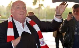 El expresidente del Bayern Múnich Uli Hoeness pasará año nuevo con su familia.