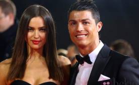 Irina Shayk acompañó a Cristiano en la gala de enero celebrada en enero del 2013.