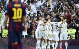 De los 169 Clásicos disputados hasta el momento en Liga, Real Madrid domina la serie con 71 triunfos, 32 empates contra 66 victorias culés.