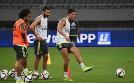 El delantero estrella del Real Madrid, Cristiano Ronaldo, es sensación en China.